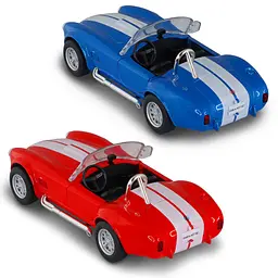 Автомодель TechnoDrive Shelby Cobra 427 SC 1965 в асортименті (260093U) - мініатюра 4