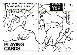 Карти гральні United States Playing Card Company Theory11 Shantell Martin (white) (PC_T11SMW) - мініатюра 3