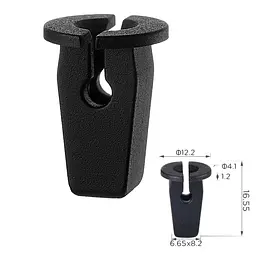 Кліпса під саморіз Volkswagen Audi Seat Skoda 6N0809966A (C0950)