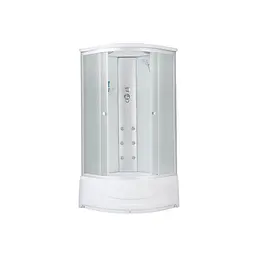 Душовий бокс Kroner KRP Armada - WD.C.T.F. 90x90 см CV031575, Хром матовый, матовий, хром матовий