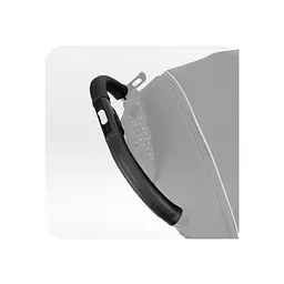 Коляска прогулянкова MoMi Estelle Light Black-Silver (WOSP00051) - мініатюра 10