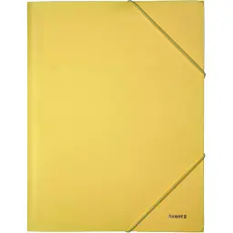 Папка на резинках Axent A4 430 мкм Pastelini yellow (1504-26-A)
