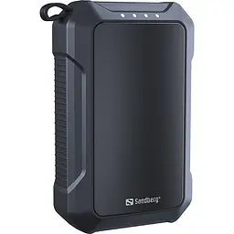 Універсальна мобільна батарея Sandberg 10000mAh Hand Warmer з обігрівачем рук 2A, USB, Type-C in, PowerThru, LED ліхтар 1W - мініатюра 2