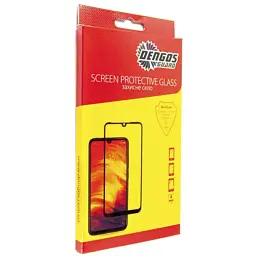 Скло захисне Dengos Full Glue Vivo Y02 (black) (TGFG-276)
