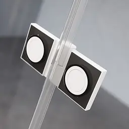 Душові двері Radaway Essenza Pro KDJ 90x200 права, прозоре скло, білий (10097090-04-01R) - мініатюра 7