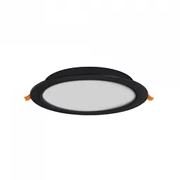 LED світильник Back вбудований круглий VIDEX 20W 5000K Black - мініатюра 3