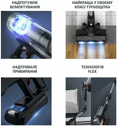 Акумуляторний пилосос Rowenta X-Force Flex 16.60 Animal RH9C71E0 - мініатюра 9