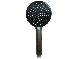Лійкa для душу MIXXUS чорний Кругла 1 режим SH-39 GRAPHITE