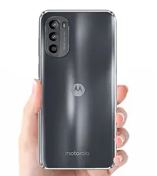 Силіконовий чохол BeCover для Motorola Moto G52/G82 Transparancy (709294) - мініатюра 4