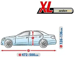 Тент автомобільний для Седана Kegel-Blazusiak XL 510 x 136 Див. Basic Garage (5-3964-241-3021) - мініатюра 3