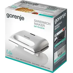 Бутербродниця Gorenje SM701GCW - мініатюра 5