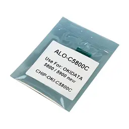 Чип для картриджа OKI C5850 CYAN 6K Apex (CHIP-OKI-5850-С)