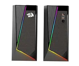 Акустична система Redragon 2.0 Anvil GS520, 6Вт (RMS) USB, 3.5мм чорна (77878) - мініатюра 2