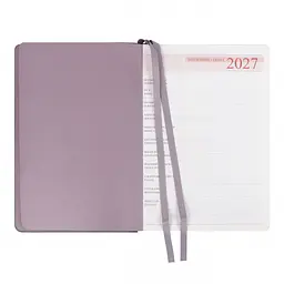 Щоденник діловий Leo Planner 2027 Binario А5 м'який 368 сторінок ліловий хамелеон (252727) - мініатюра 5