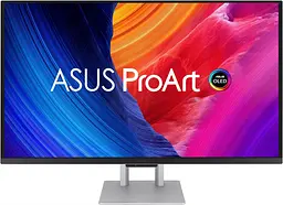 Монітор Asus 26.5" ProArt PA27UCDMR (90LM04NE-B01K71) OLED Silver/Black 240Hz - мініатюра 7