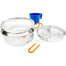 Набір посуду GSI Glacier Stainless 1 Person Mess Kit