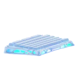 Клавіатура GravaStar K1 Ice Blue - мініатюра 3