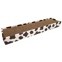 Дряпка з гофрокартону з котячою м'ятою 48 x 12 x 5 см Croci ANIMALIER Cow