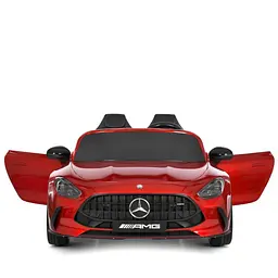 Дитячий електричний автомобіль Bambi Mercedes-Benz 24V двомісний до 50 кг Червоний (DE-169-E-985) - мініатюра 4