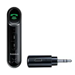 Bluetooth Аудіо-адаптер Baseus BSBA-02 AUX Wireless Audio Receiver Чорний WXQY010001 - мініатюра 4
