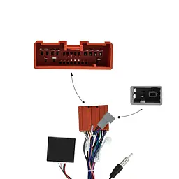 Штатна автомагнітола XPRO MAZDA CX7 2008-2014 9" Android 12 2+32GB carplay чорний (41979-MAZDA CX7_4268) - мініатюра 3