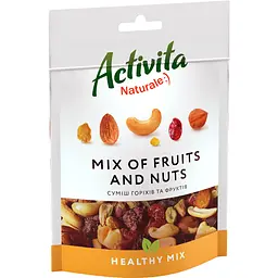 Суміш горіхів та фруктів Activita Healthy Mix 120 г + Мигдаль смажений солоний Activita Healthy Nut 120 г - мініатюра 2