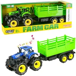 Іграшка Трактор з причепом Cars S CJ-4054512 Різнокольоровий shop (6900071204441)