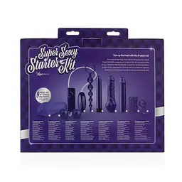 Набір секс-іграшок Loveboxxx Super Sexy Starter Kit 9 шт. фіолетовий - мініатюра 11
