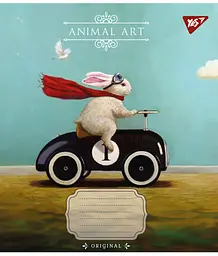 Набір зошитів Yes Animal art А5 в лінійку 48 аркушів 10 шт. (767122) - мініатюра 4