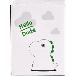 Нічний світильник DK Dinosaur A27 With Remote Control 1200mAh White [110936] - мініатюра 3