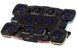 Охолоджувальна підставка для ноутбука до 17,3 дюймів 2E GAMING CPG11 11xfans - мініатюра 4