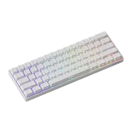 Клавіатура Akko MonsGeek FUN60 Pro RGB Side Printed White (AXM-FUN60PRO-SP-W) - мініатюра 2