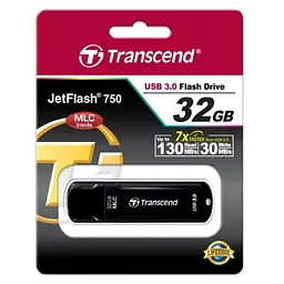 USB флеш накопичувач Transcend 32GB JetFlash 750 USB 3.0 (TS32GJF750K) - мініатюра 5