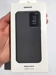 Оригінальний чохол-книжка Samsung Galaxy S24 FE (S721) Smart View Wallet Case Black EF-ZS721CBEGWW - мініатюра 3