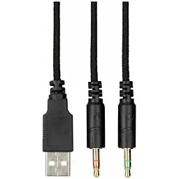 Навушники з мікрофоном 2E HG340 RGB 3.5 mm Black (2E-HG340BK) - мініатюра 8