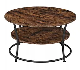 Журнальний столик Leobert Vasagle 80 x 80 x 45см в стилі Loft - мініатюра 2