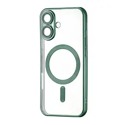 Чохол Ductil Metallic Edge with MagSafe (Protected Camera & Lens) iPhone 16 Dark Green