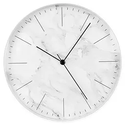Годинник настінний Technoline 635205 White Marble (635205), Білий