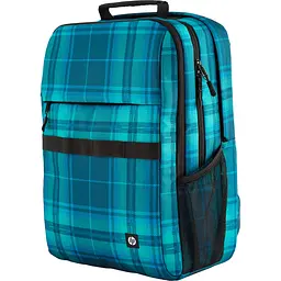 Рюкзак для ноутбука HP 16.1" Campus Tartan Plaid блакитний - мініатюра 3