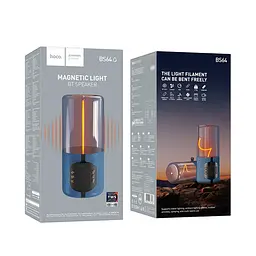 Портативна bluetooth колонка Hoco BS64 синій - мініатюра 5