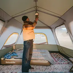 Намет для кемпінгу Naturehike Cape 13.1 (CNK2450WS050) багатомісний - мініатюра 10
