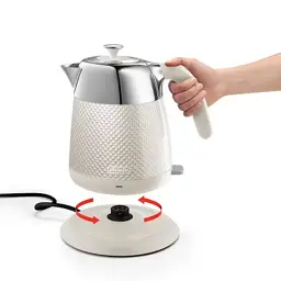 Електрочайник DeLonghi KBL 2001 W білий - мініатюра 2