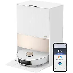 Робот-пилосос з вологим прибиранням Dreame Bot L20 Ultra Complete White