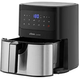 Мультипіч Ufesa 4.5L Condor Inox 72805689 чорно-сіра [123018] - мініатюра 3