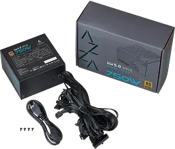Блок живлення AZZA PSAZ ATX 3.1 750W 80+ Gold - мініатюра 4
