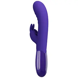 Вібратор - Pretty Love Cerberus Licking Vibrator Blue - мініатюра 6