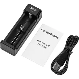 Зарядний пристрій для акумуляторів PowerPlant PP-U1BS (Li-ion / вхід DC 5V/2A) (AA620197) - мініатюра 10