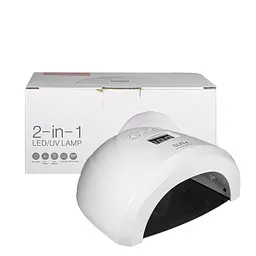 Манікюрна лампа для сушіння гель-лаку Sun LED/UV 2-in-1 1S 48W