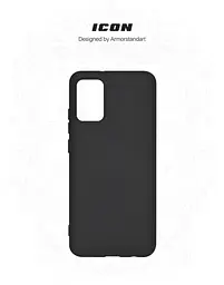 Чехол ArmorStandart ICON для Samsung A02s (A025) Black (ARM58231) - мініатюра 3