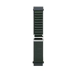 Ремінець для Xiaomi Amazfit Bip Bip Lite Bip U Bip 1S Bip 3 - темно-зелений Watchbands NormalCloth Wave ширина кріплення 20мм нейлоновий (W26-0WB20712975) - мініатюра 3